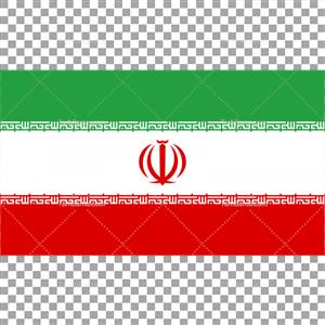 تصویر با کیفیت پرچم ایران فلت